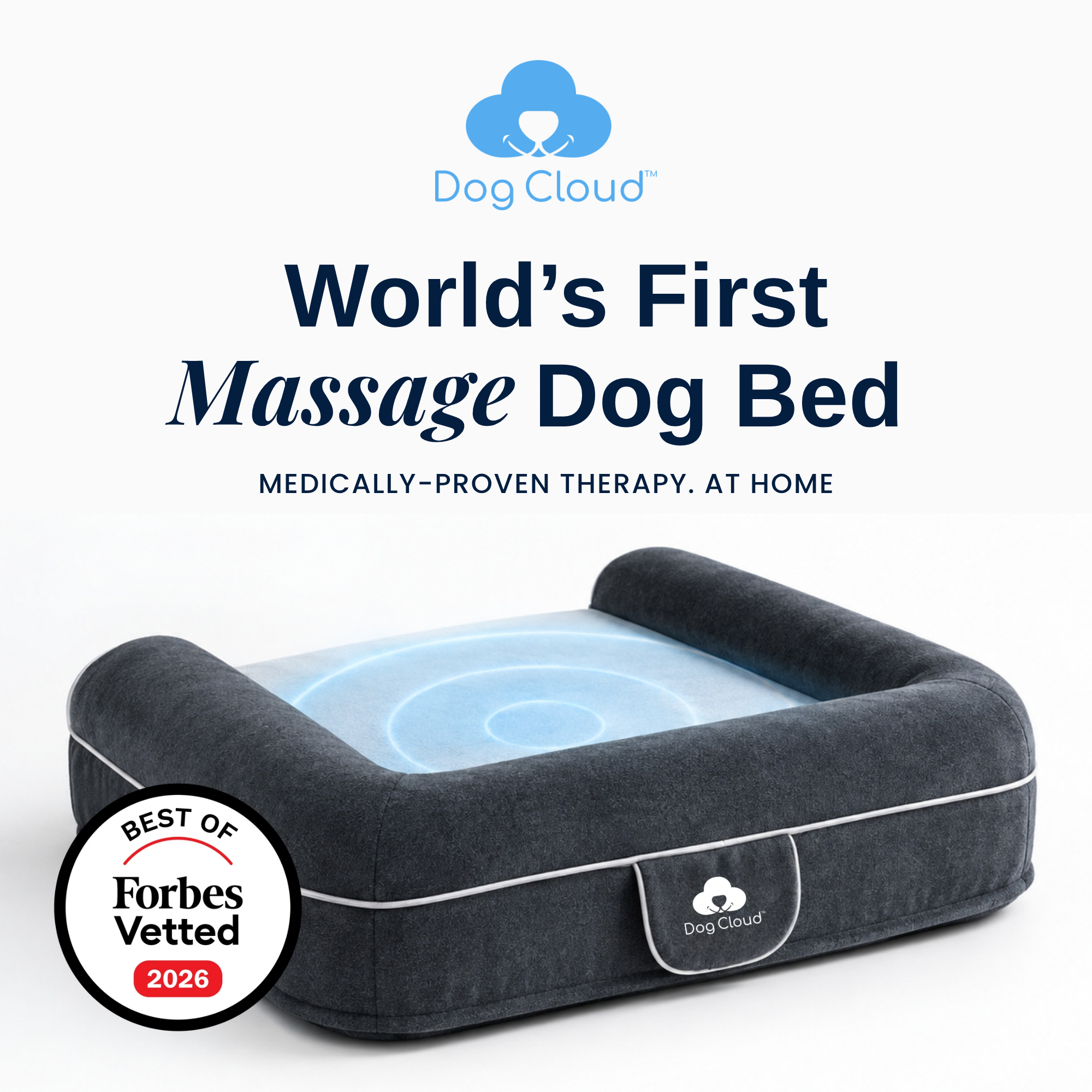 Dog Cloud's Massage Dog Bed