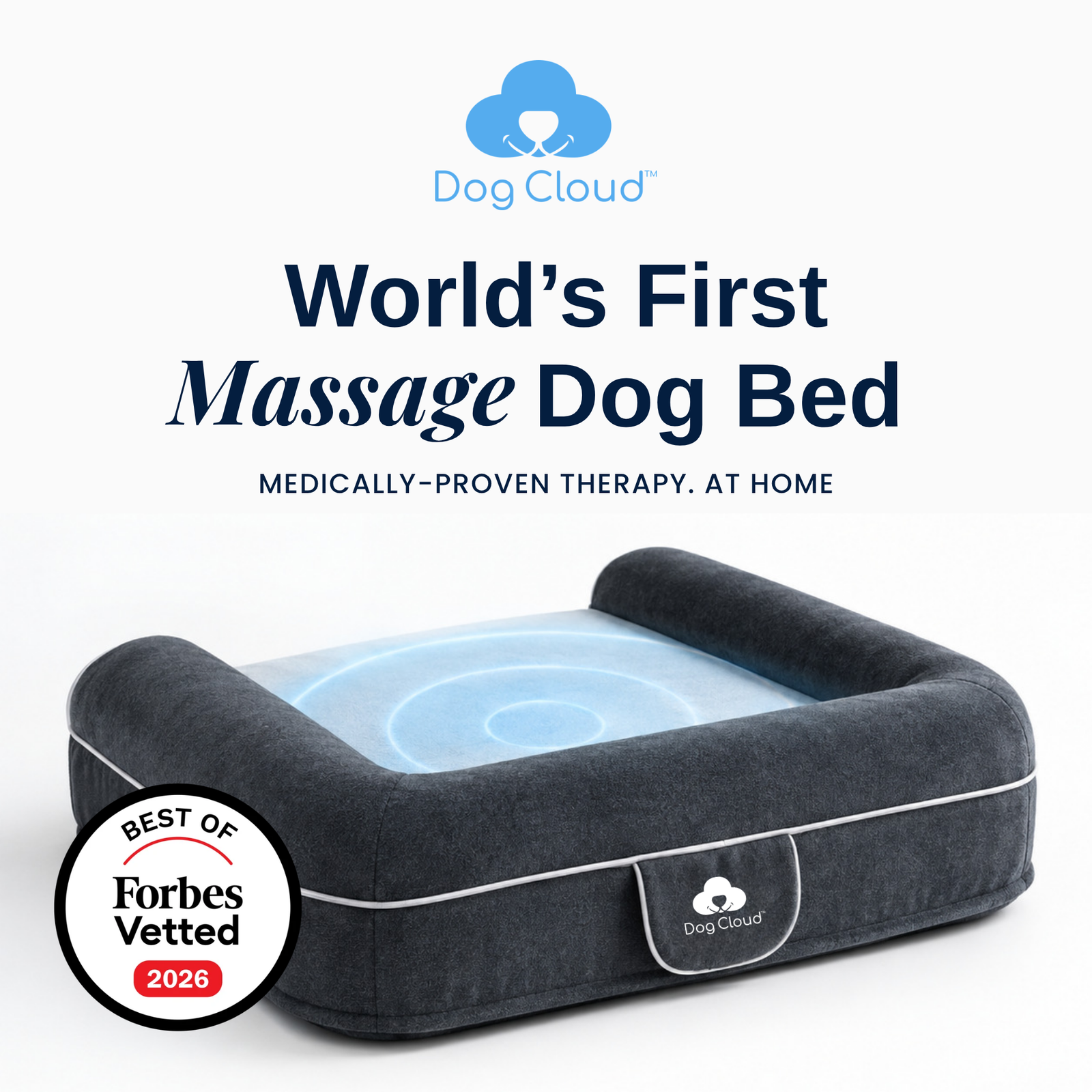 Dog Cloud's Massage Dog Bed